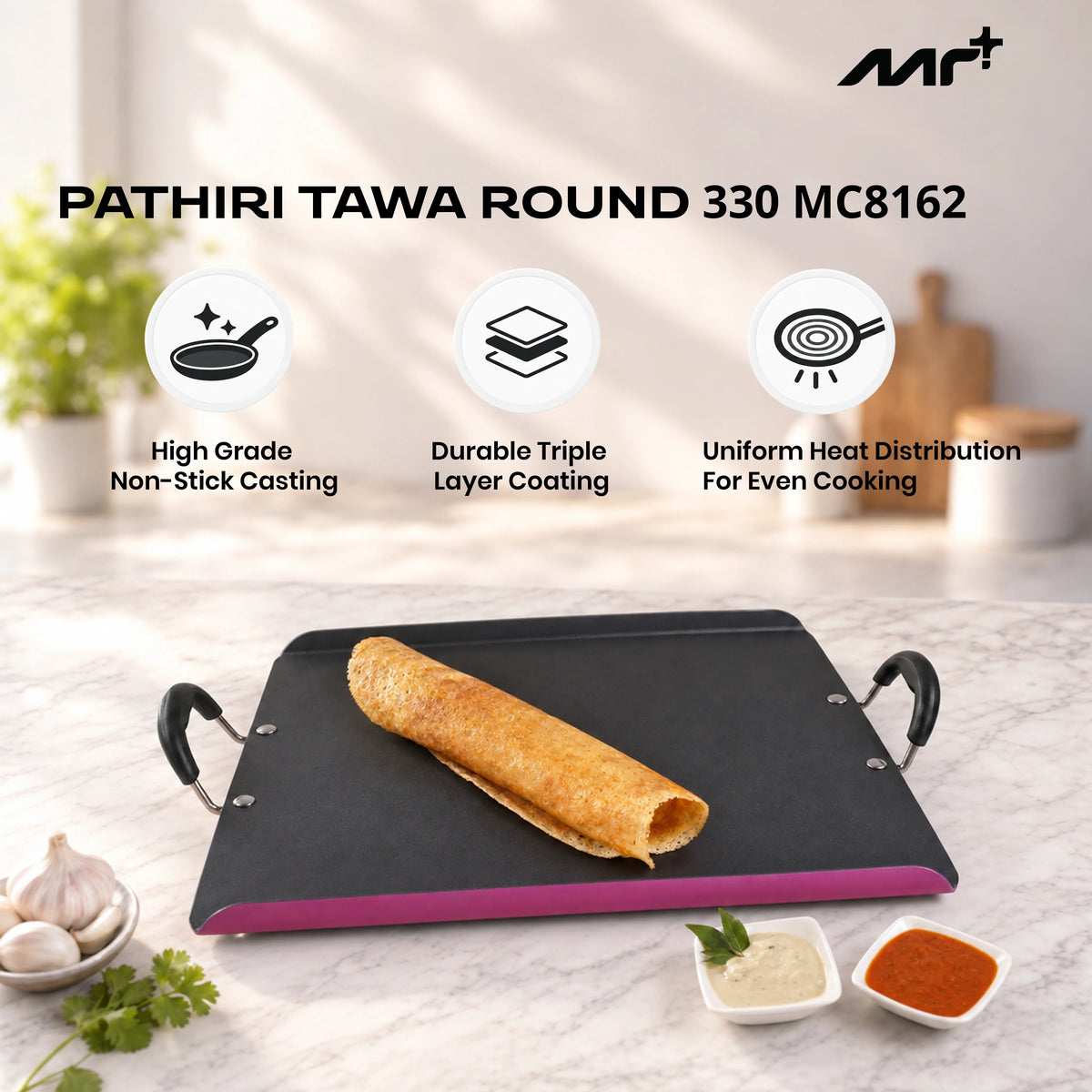MR PLUS PATHIRI TAWA ROUND - 330 MC8162