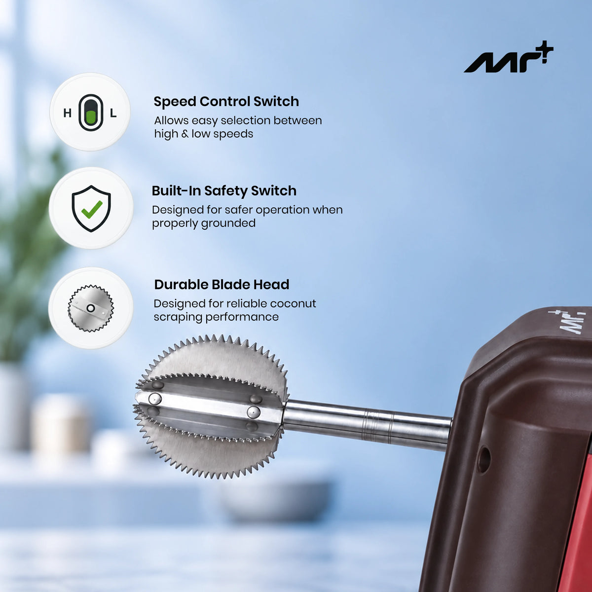 MR PLUS COCONUT SCRAPER MC 8300