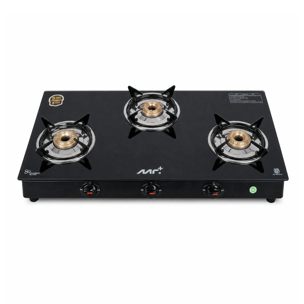 MR PLUS THREE BURNER GAS STOVE MG8703GS