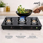 MR PLUS THREE BURNER GAS STOVE MG8703GS