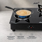 MR PLUS THREE BURNER GAS STOVE MG8703GS