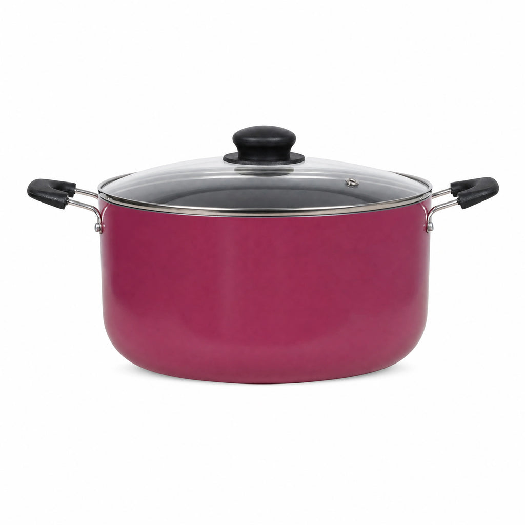 MR PLUS BIRIYANI POT 8 LTR GLASS LID