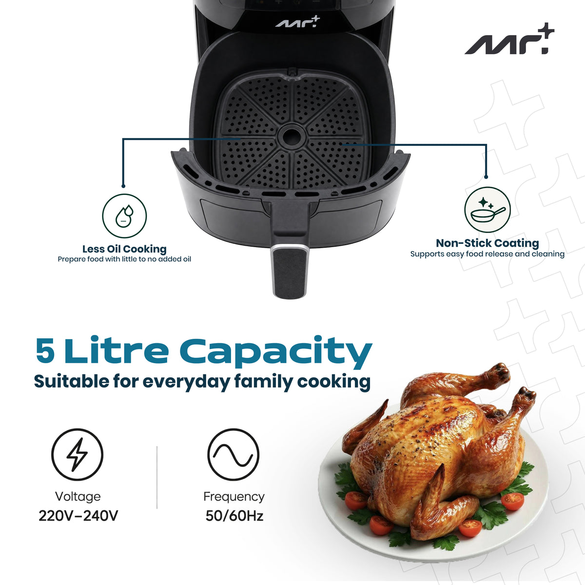 MR PLUS DIGITAL AIR FRYER MAF 8100