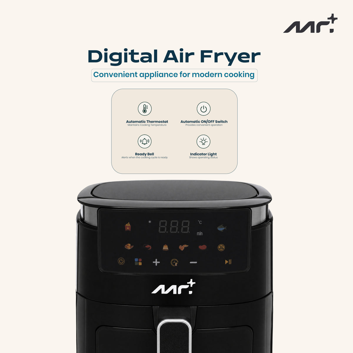 MR PLUS DIGITAL AIR FRYER MAF 8100