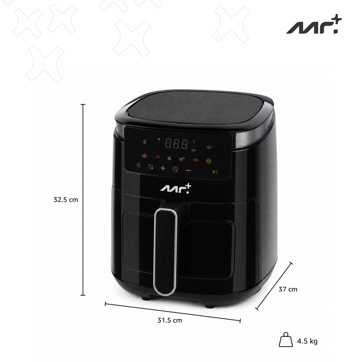 MR PLUS DIGITAL AIR FRYER MAF 8100