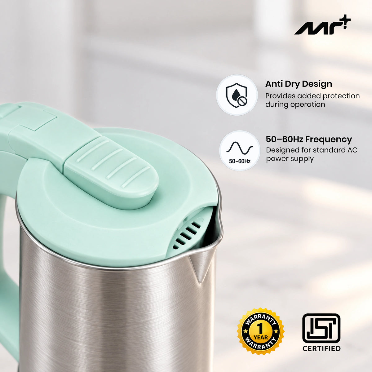 MR PLUS ELECTRICAL KETTLE MK 8111