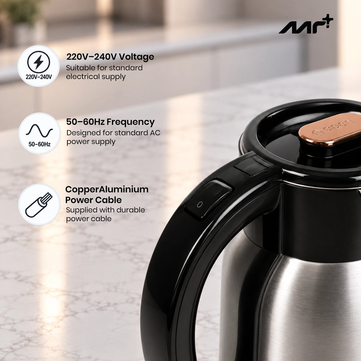 MR PLUS ELECTRICAL KETTLE MK 8110