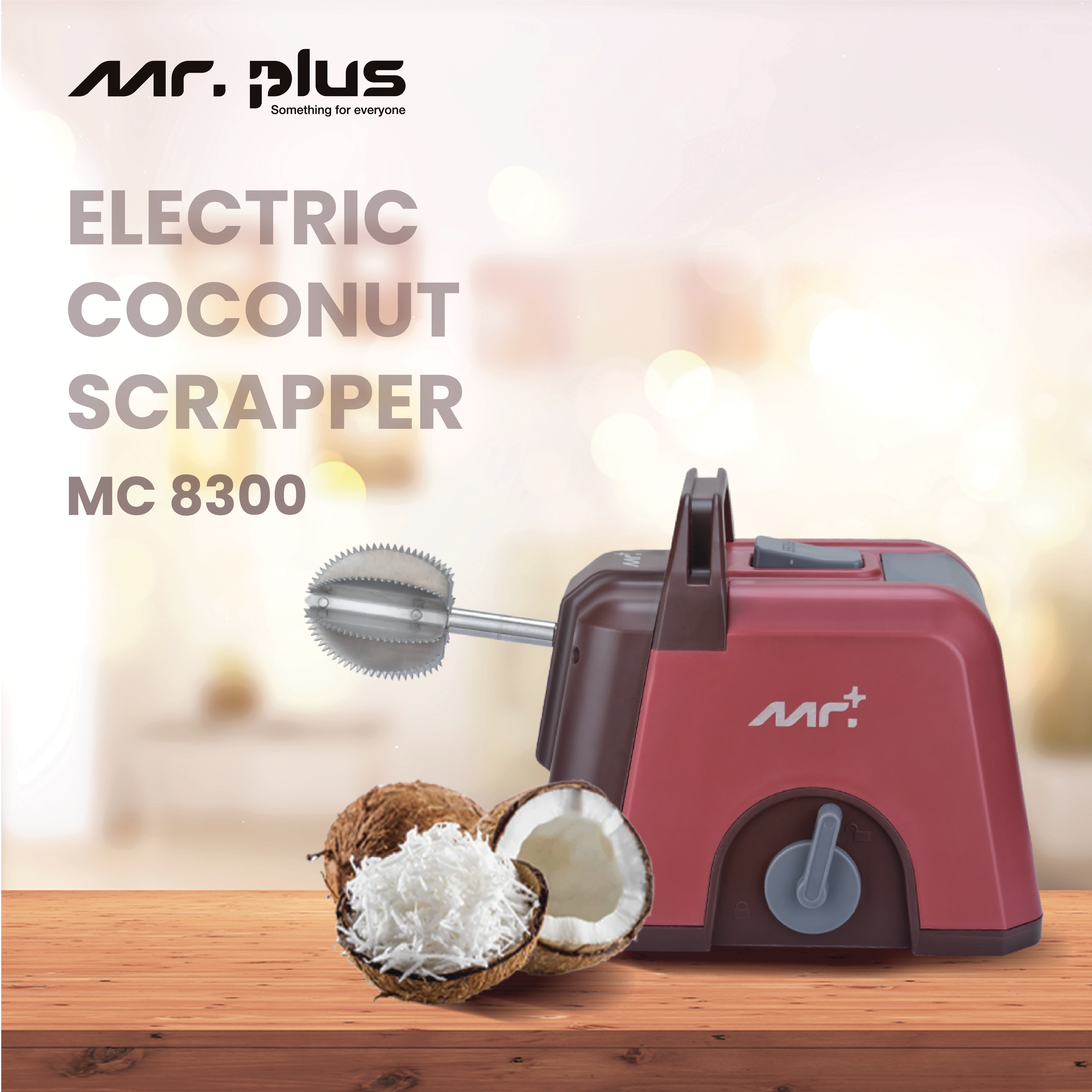 MR PLUS COCONUT SCRAPER MC 8300